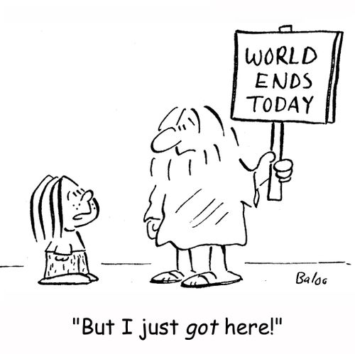 'But I just got here!'
