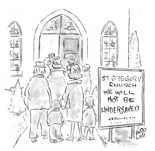 St. Gregory Church - We will not be undersaved.