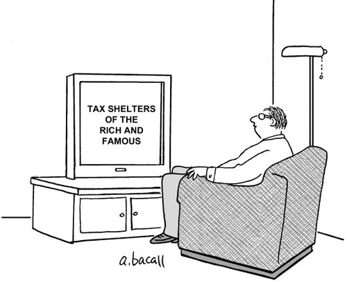 Tax shelters of the rich and famous
