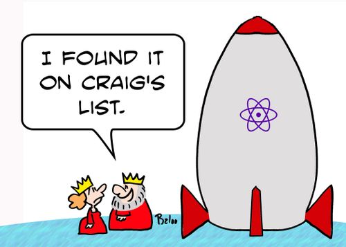 'I found it on Craig's List.'