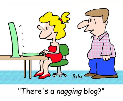 'There's a NAGGING blog?'