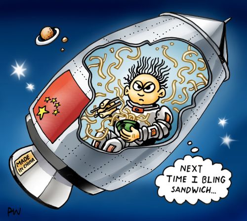 China in Space.