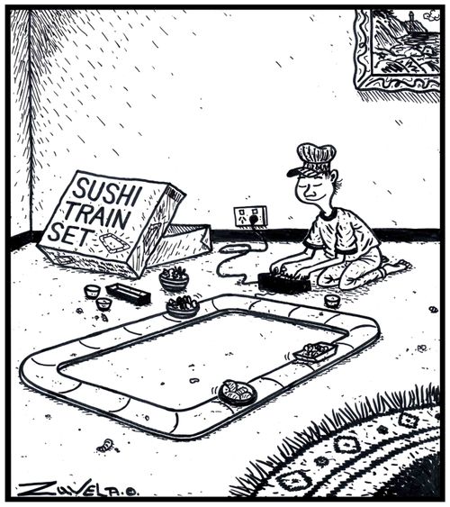 Sushi Train Set.
