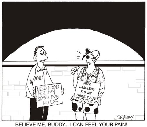 'Believe me, Buddy... I can feel your pain!'