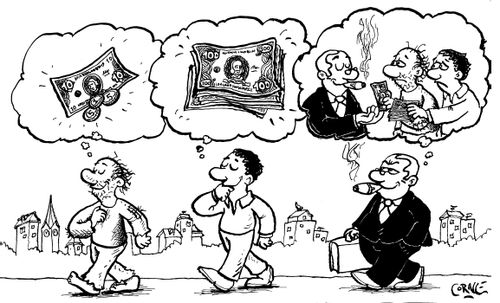Rich Daydreaming about Taking from the Poor