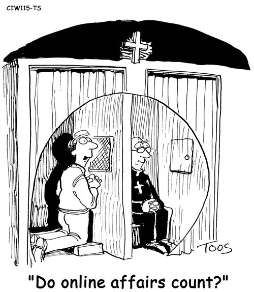 'Do online affairs count?' 