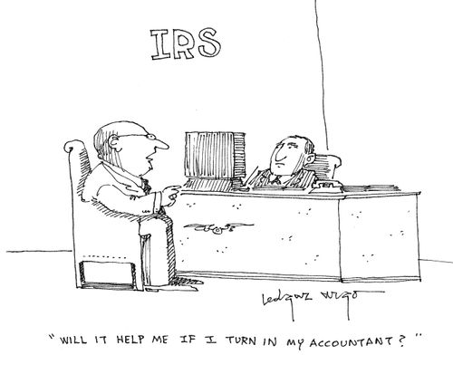 'Will it help if I turn in my accountant?'