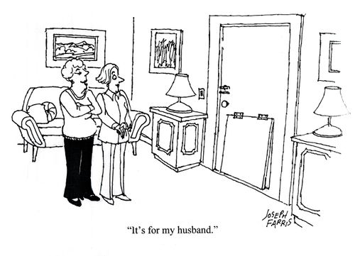 'It's for my husband.'
