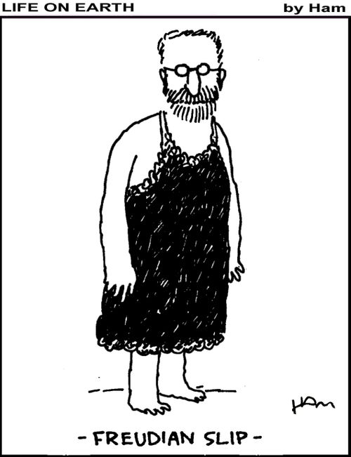 Freudian slip.