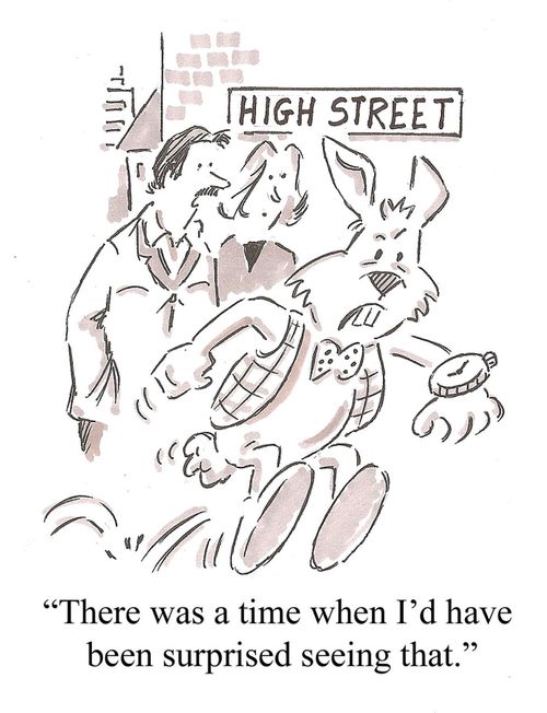 'There was a time when I would have been surprised to see that.'