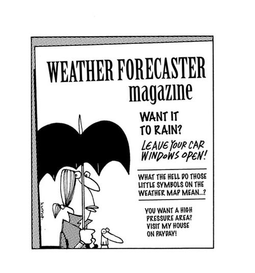 Cover story: Weather Forecaster.
