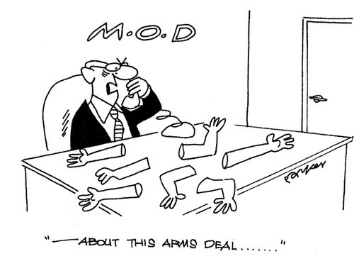 '-about this arms deal...'