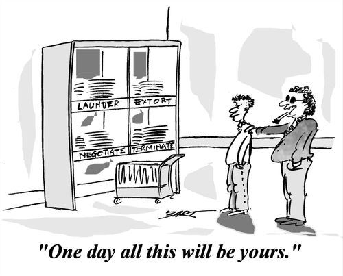 "One day all this will be yours."
