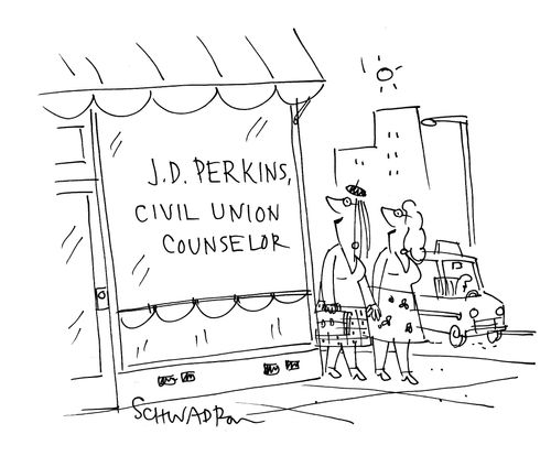J.D. Perkins, Civil Union Counselor.