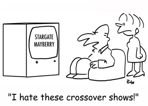 'I hate these crossover shows!'