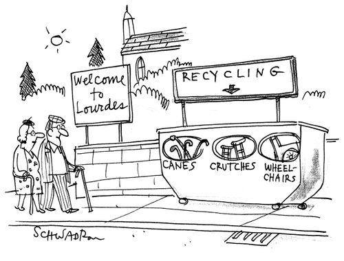 'Welcome to Lourdes'