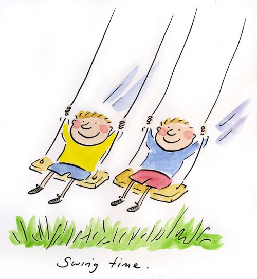 Swing time.