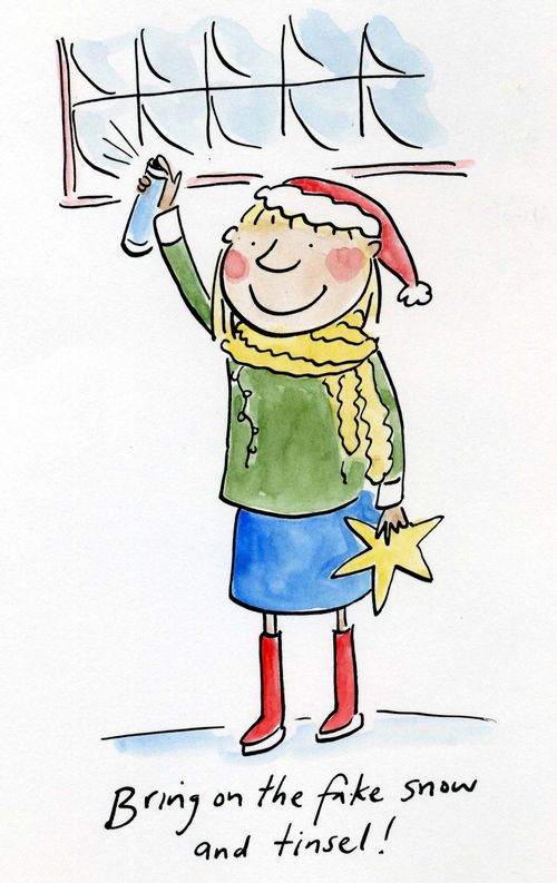 Bring on the fake snow and tinsel.