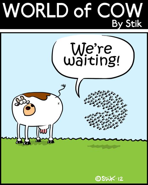 'We're waiting!'