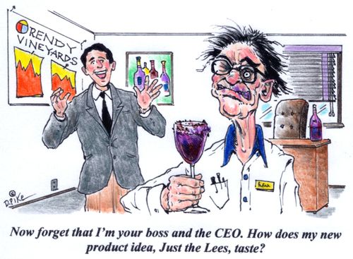 'Now forget that I'm your boss and the CEO. How does my new product idea, Just the Lees, taste?'