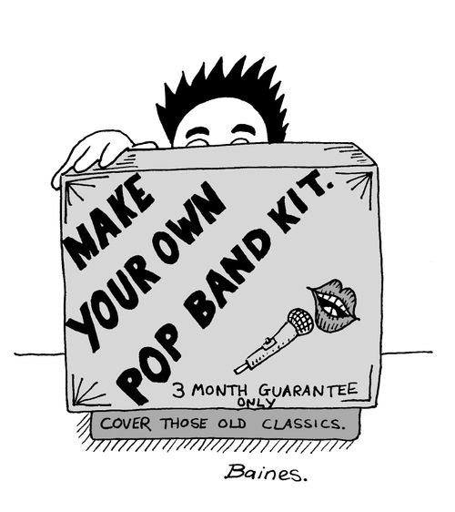 Make your own pop band kit (only 3 month guarantee)