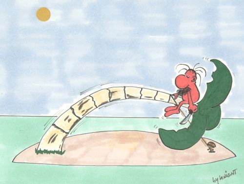 Escape from desert island.