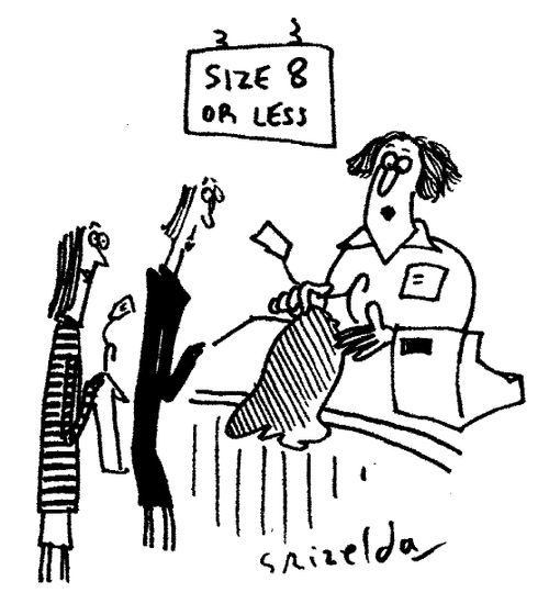 Size 8 or Less