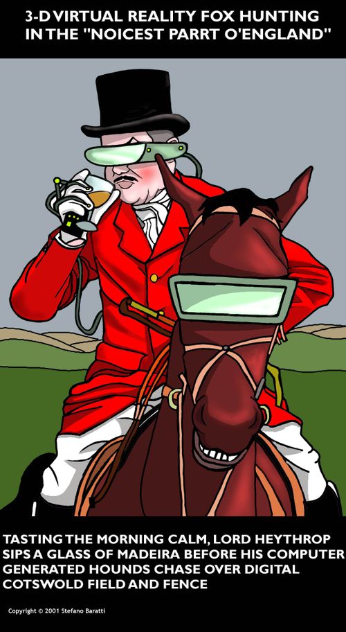 3-D Virtual Reality Fox Hunting