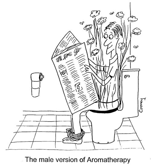 'Male version of aromatherapy'