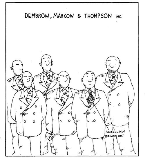 Corporate uniform - Rebellion breaks out