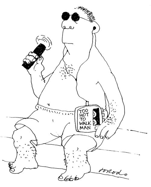 Too hot to Walkman