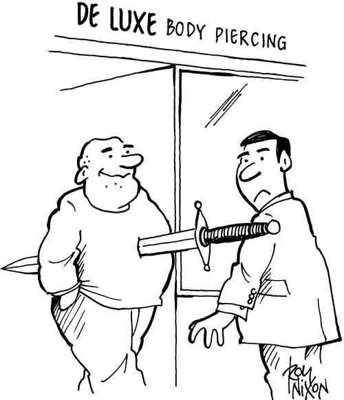 DE LUXE body piercing.