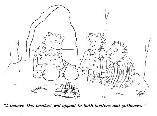 'I believe this produce will appeal to both hunters and gatherers.'