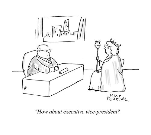'How about executive vice-president?'
