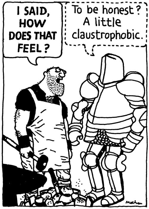 'To be honest? A little claustrophobic.'