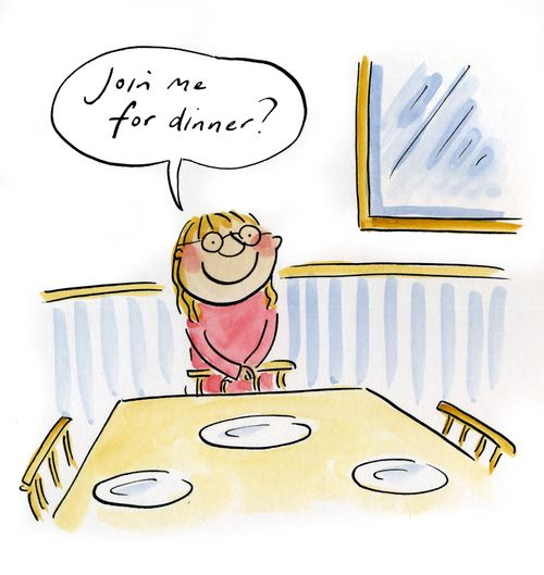 Join me for dinner?