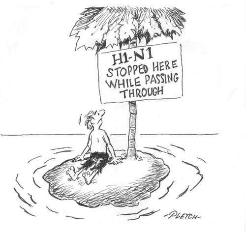 Swine flu.