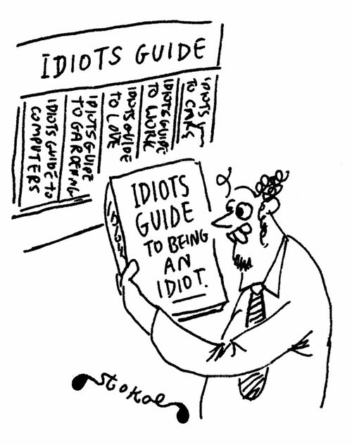 Idiots guide to being an idiot. 