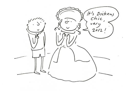 'It's Dickens chick, very 2012.'
