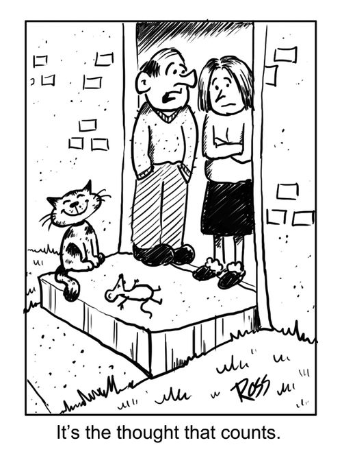 'It's the thought that counts.'