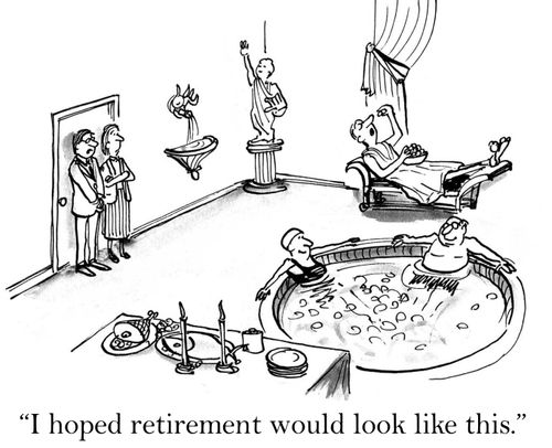 'I hoped retirement would look like this.'
