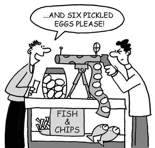 '...And six pickled eggs please.'