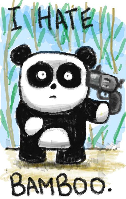 I hate bamboo.