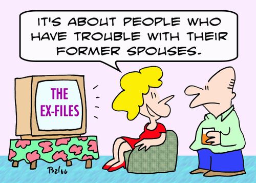 THE EX-FILES, 'It's about people who have trouble with their former spouses.'