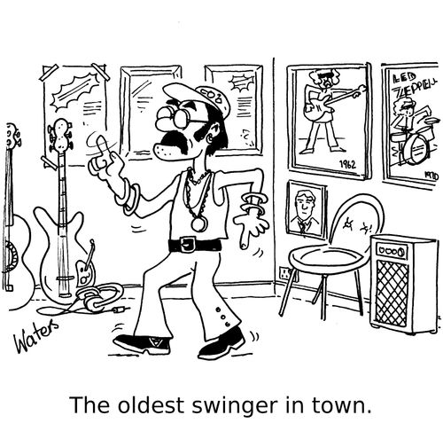 The oldest swinger in town.