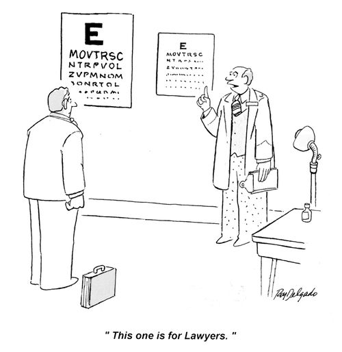 'This one is for Lawyers.'