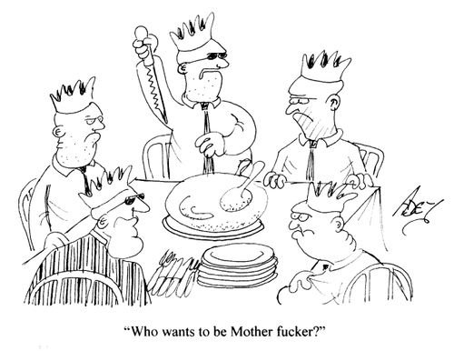 'Who wants to be Mother f*cker?'