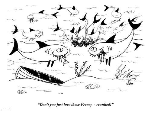 'Don't you just love these Frenzy-reunited!'