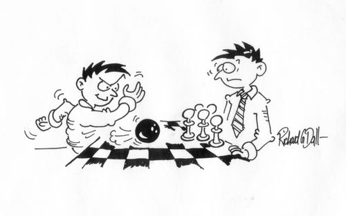 Chess bowling.