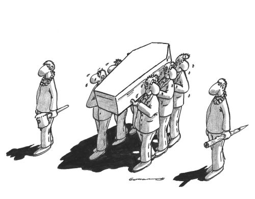 Milosevic funeral - two tribes.